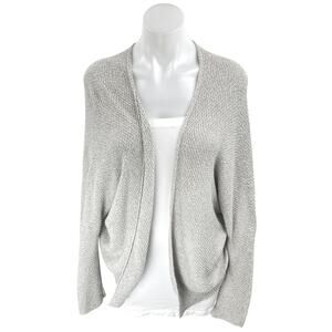 Urban Outfitters BDG Women's Gray Long Sleeve Open Cardigan Sweater Top Size M